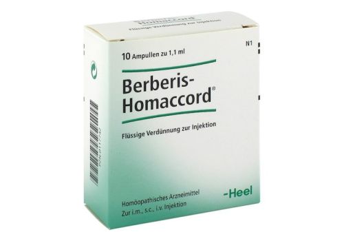 BERBERIS HOMACCORD Ampullen – PZN 00117742 (PZN 00117742)