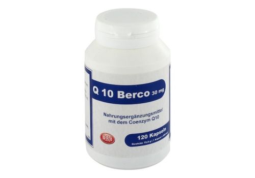 Q10 BERCO 30 mg Kapseln – PZN 00458420 (PZN 00458420)