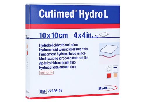 CUTIMED Hydro L Hydrok.Ver.10x10 cm dünn – PZN 02786571 (PZN 02786571)