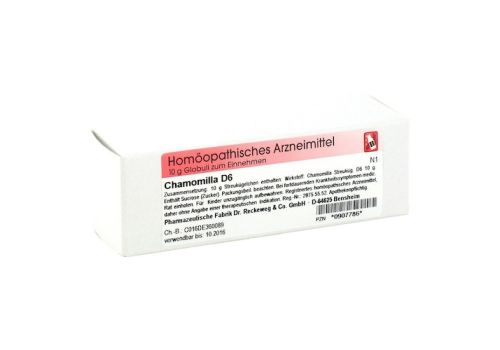 CHAMOMILLA D 6 Globuli – PZN 00907786 (PZN 00907786)