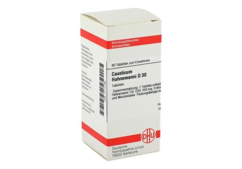 CAUSTICUM HAHNEMANNI D 30 Tabletten – PZN 02112186 (PZN 02112186)