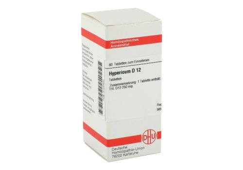 HYPERICUM D 12 Tabletten – PZN 02102420 (PZN 02102420)