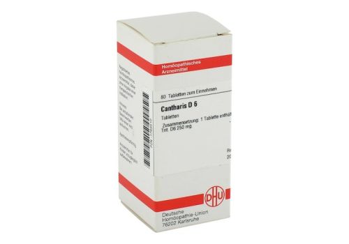 CANTHARIS D 6 Tabletten – PZN 01763510 (PZN 01763510)