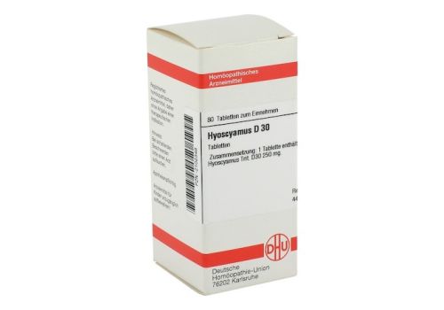 HYOSCYAMUS D 30 Tabletten – PZN 02102348 (PZN 02102348)