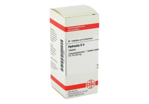 HYDRASTIS D 4 Tabletten – PZN 02115658 (PZN 02115658)