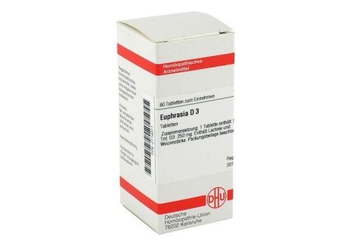 EUPHRASIA D 3 Tabletten – PZN 02114311 (PZN 02114311)