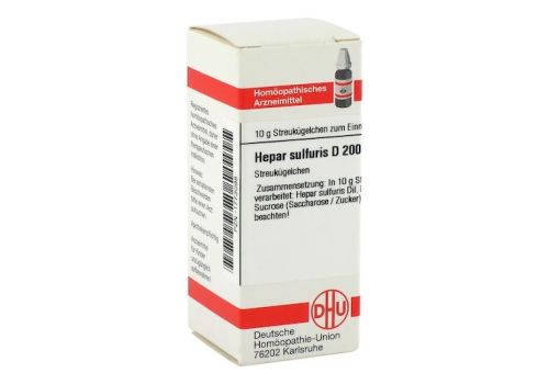 HEPAR SULFURIS D 200 Globuli – PZN 01773098 (PZN 01773098)