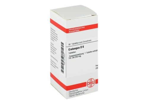 CRATAEGUS D 6 Tabletten – PZN 02113441 (PZN 02113441)