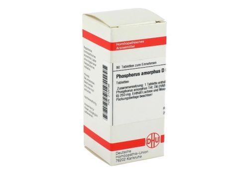 PHOSPHORUS AMORPHUS D 6 Tabletten – PZN 02104198 (PZN 02104198)