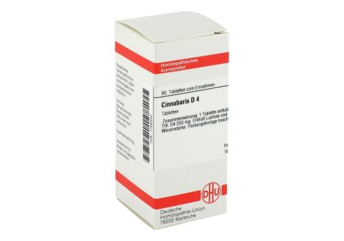 CINNABARIS D 4 Tabletten – PZN 01766342 (PZN 01766342)