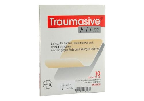 TRAUMASIVE Film 10x10cm Hydrokolloid-Verband – PZN 01796975 (PZN 01796975)