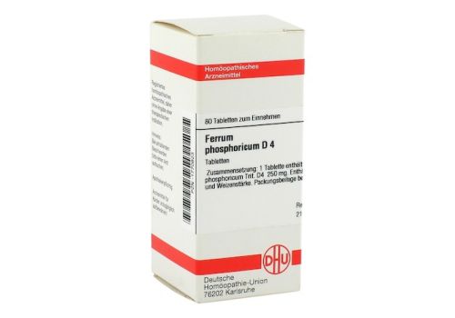 FERRUM PHOSPHORICUM D 4 Tabletten – PZN 01770823 (PZN 01770823)