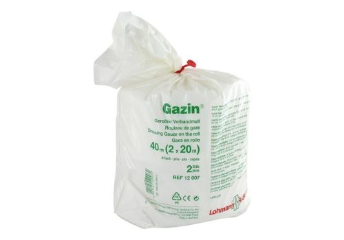 GAZIN Verbandmull 10 cmx40 m 8fach – PZN 01913932 (PZN 01913932)