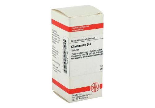 CHAMOMILLA D 4 Tabletten – PZN 02112341 (PZN 02112341)