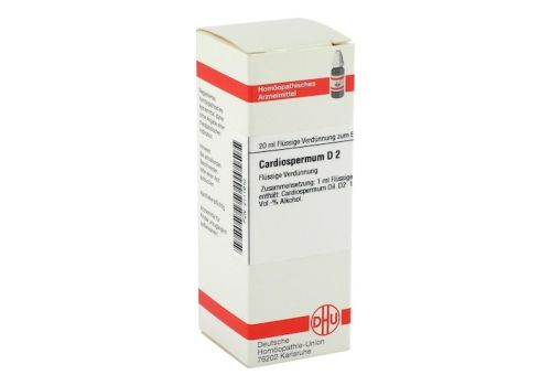 CARDIOSPERMUM D 2 Dilution – PZN 02111910 (PZN 02111910)