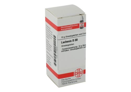 LACHESIS D 30 Globuli – PZN 01776292 (PZN 01776292)