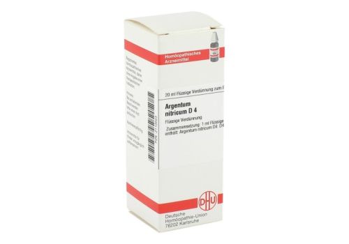 ARGENTUM NITRICUM D 4 Dilution – PZN 02110023 (PZN 02110023)