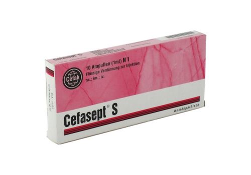 CEFASEPT S Injektionslösung – PZN 01417802 (PZN 01417802)