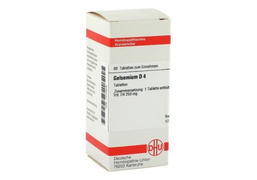 GELSEMIUM D 4 Tabletten – PZN 01771679 (PZN 01771679)