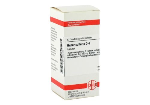 HEPAR SULFURIS D 4 Tabletten – PZN 01773023 (PZN 01773023)