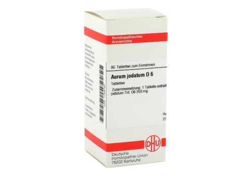 AURUM JODATUM D 6 Tabletten – PZN 01759187 (PZN 01759187)