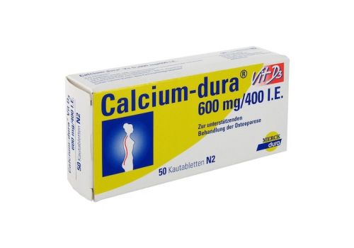 Calcium-dura Vit D3 600mg/400 I.E. – PZN 01845739 (PZN 01845739)