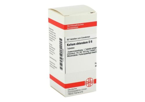 KALIUM CHLORATUM D 6 Tabletten – PZN 01775269 (PZN 01775269)