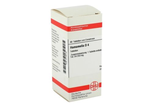 HAMAMELIS D 4 Tabletten – PZN 02115115 (PZN 02115115)