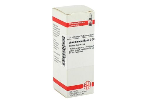 AURUM METALLICUM D 30 Dilution – PZN 02110974 (PZN 02110974)