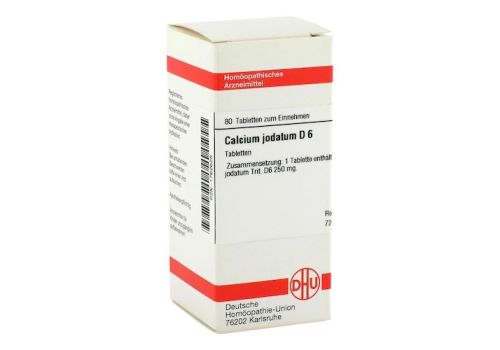 CALCIUM JODATUM D 6 Tabletten – PZN 01762628 (PZN 01762628)