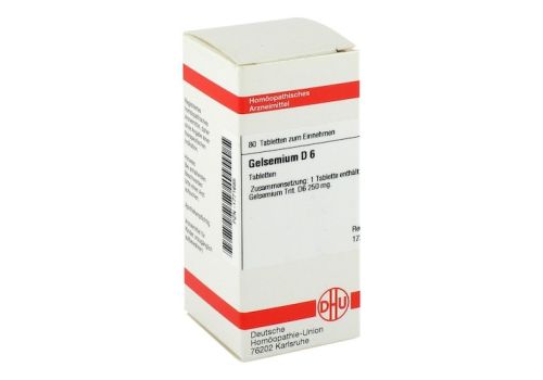 GELSEMIUM D 6 Tabletten – PZN 01771685 (PZN 01771685)