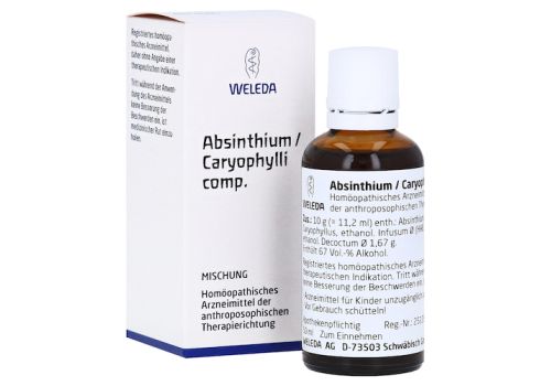 ABSINTHIUM/CARYOPHYLLI comp.Mischung – PZN 01571762 (PZN 01571762)