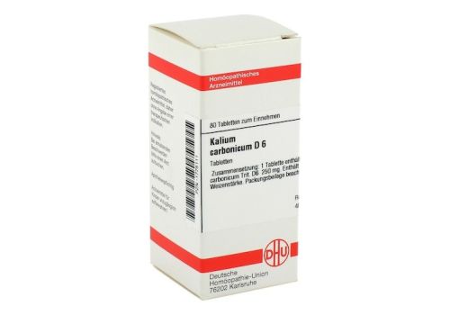 KALIUM CARBONICUM D 6 Tabletten – PZN 01775111 (PZN 01775111)