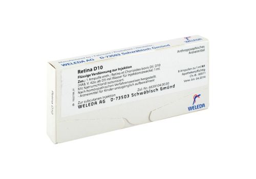 RETINA ET Chorioidea D 10 Ampullen – PZN 01625848 (PZN 01625848)