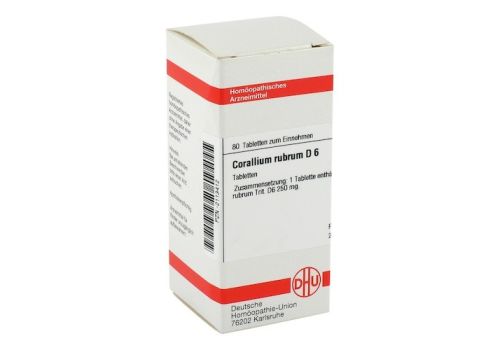 CORALLIUM RUBRUM D 6 Tabletten – PZN 02113412 (PZN 02113412)