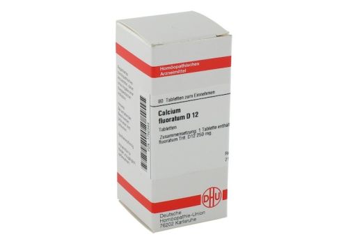 CALCIUM FLUORATUM D 12 Tabletten – PZN 01762344 (PZN 01762344)