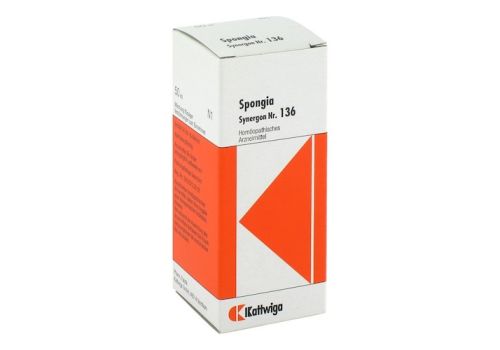 SYNERGON KOMPLEX 136 Spongia Tropfen – PZN 01856329 (PZN 01856329)