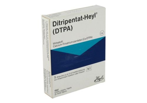 DITRIPENTAT Heyl Ampullen – PZN 01410579 (PZN 01410579)