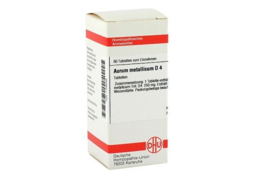 AURUM METALLICUM D 4 Tabletten – PZN 01759299 (PZN 01759299)