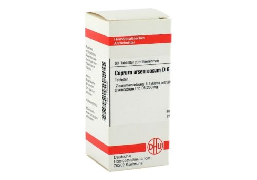 CUPRUM ARSENICOSUM D 6 Tabletten – PZN 01768542 (PZN 01768542)