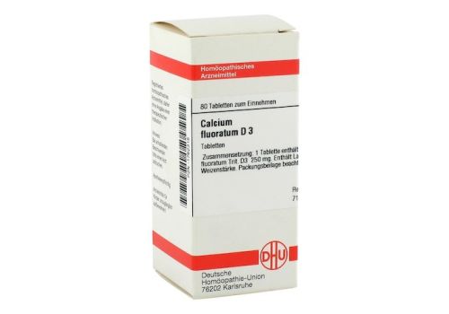 CALCIUM FLUORATUM D 3 Tabletten – PZN 01762315 (PZN 01762315)