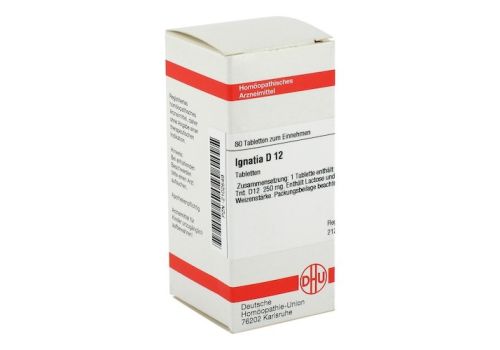 IGNATIA D 12 Tabletten – PZN 02102549 (PZN 02102549)