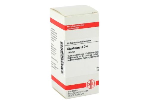 STAPHISAGRIA D 4 Tabletten – PZN 02106458 (PZN 02106458)