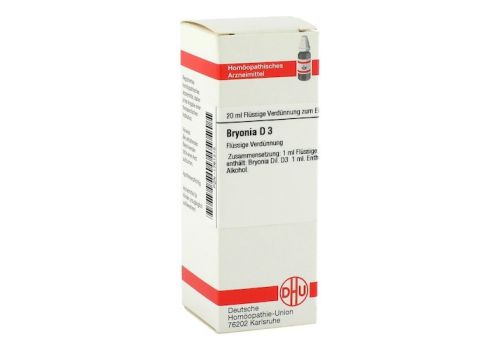 BRYONIA D 3 Dilution – PZN 01761215 (PZN 01761215)