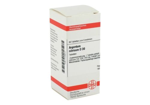 ARGENTUM NITRICUM D 30 Tabletten – PZN 02109913 (PZN 02109913)