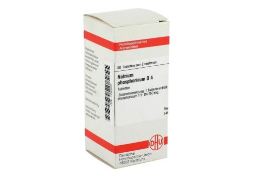 NATRIUM PHOSPHORICUM D 4 Tabletten – PZN 01780307 (PZN 01780307)