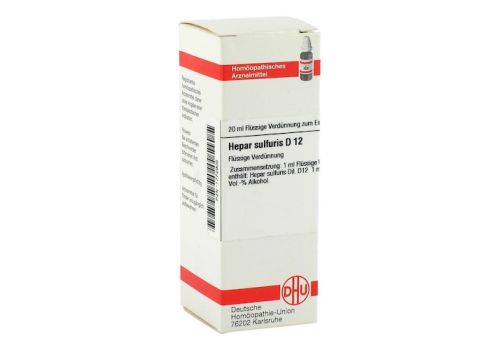 HEPAR SULFURIS D 12 Dilution – PZN 01772905 (PZN 01772905)