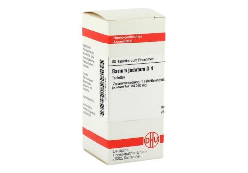 BARIUM JODATUM D 4 Tabletten – PZN 01760049 (PZN 01760049)