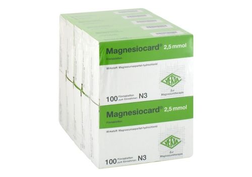 Magnesiocard 2,5mmol – PZN 01667841 (PZN 01667841)