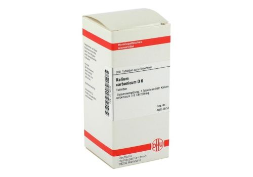 KALIUM CARBONICUM D 6 Tabletten – PZN 02116043 (PZN 02116043)